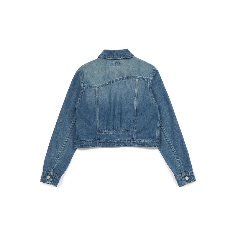 Lee SS25 INDIGO Denim Jackets Women's Blue-1