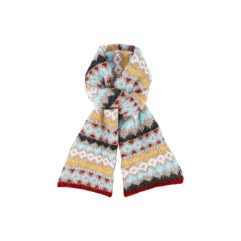 STUFFER Knitted Fabric Knit Scarves Women's Multicolor