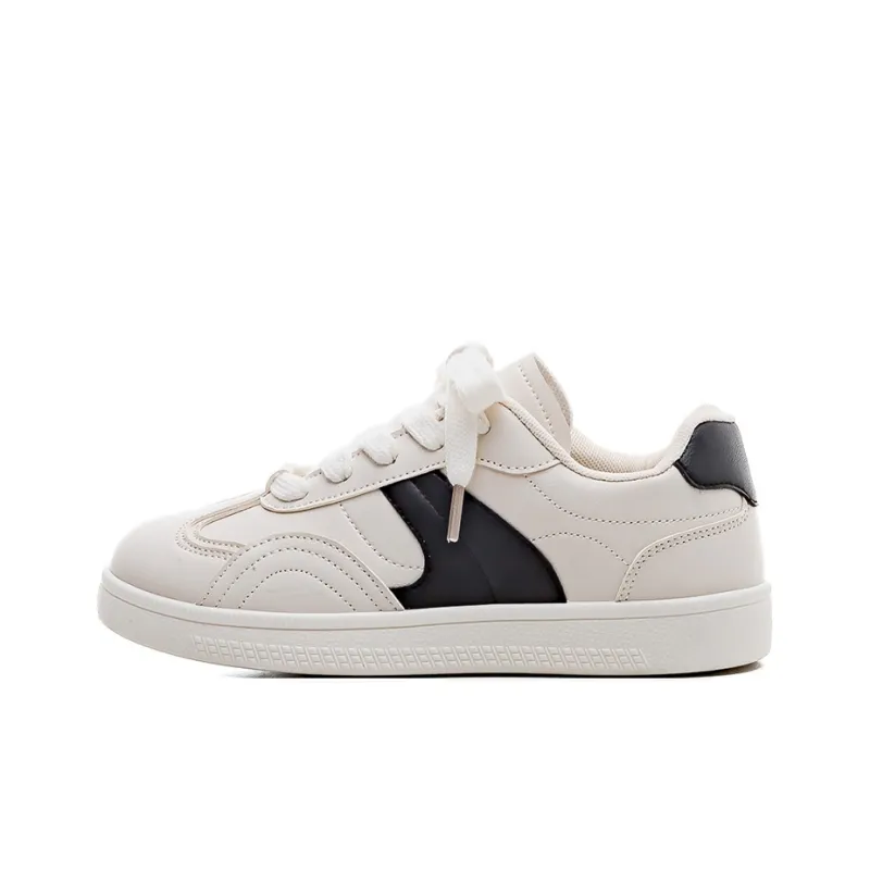 RENBEN Wear Resistant Support Height Increasing Low Top Skateboard Shoes Women's-6