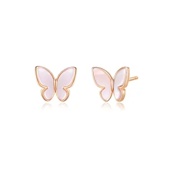 CHIEMOT S925 Silver Stud Earrings Women's