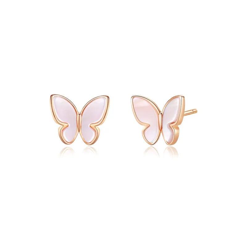 CHIEMOT S925 Silver Stud Earrings Women's-0