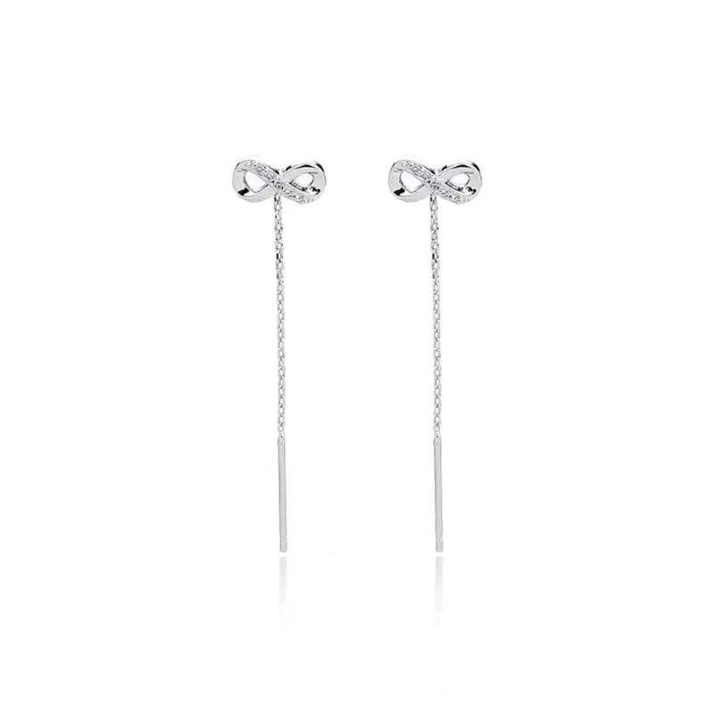 AIDIER 925 Sterling Silver Drop Earrings Women's-0