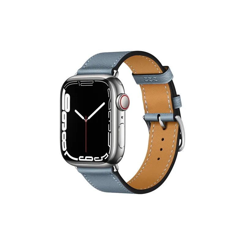 IWabcertoo Watch Band Apple Compatibility Genuine Leather Material-25