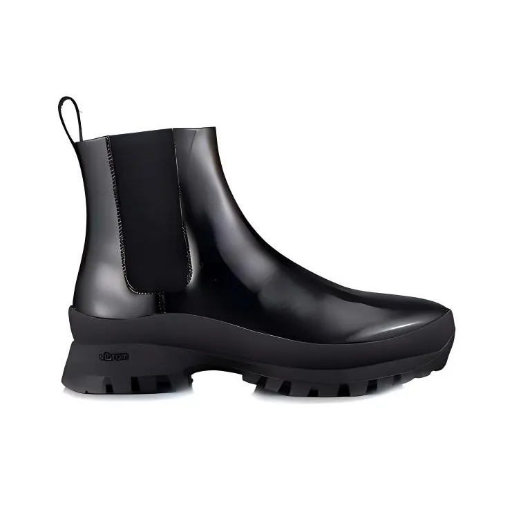 FRAME Short Chelsea Boots 5.9cm Men's Black-1