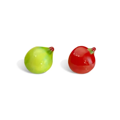 Inkopper Ceramic Stud Earrings Women's