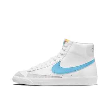 Nike Blazer Mid Wear-resistant And Lightweight Mid-Top Skateboard Shoes Men's White