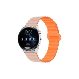 Silt & Orange/Two-Tone Chain Magnetic Silicone