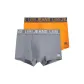 Dark Gray Green+Orange