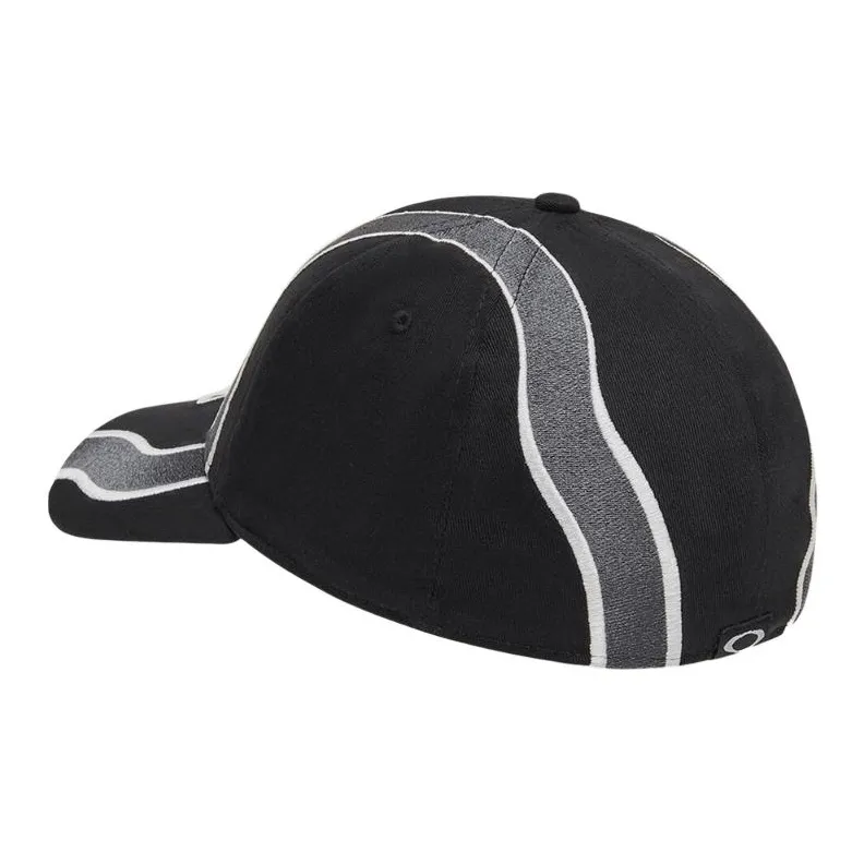 Oakley Elastane Baseball Caps Men's Black-1