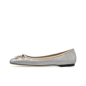 Jimmy Choo Elme Casual Single Shoes Women's Silver