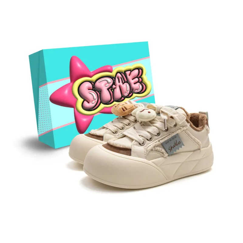 STAE Warm Wear-Resistant Slip-Resistant Low-Top Skateboard Shoes Women's Box Included-18