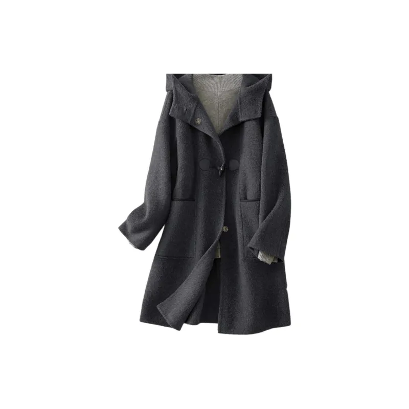 IHIMI Coats Women's Carbon Gray-1