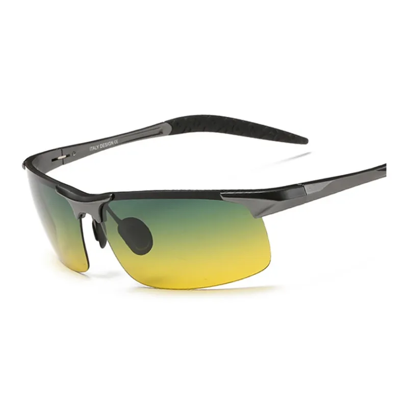 Thunder Pailong Metal Rectangular Sunglasses Men's-4