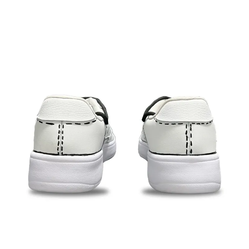LiNing Pontoon Boats Anti Slip And Wear Resistant Breathable Low Top Skateboard Shoes Unisex White Black-3