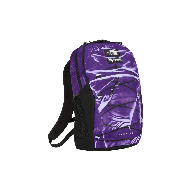 Supreme THE NORTH FACE Collaboration Polyester Backpack Regular Unisex Purple-1