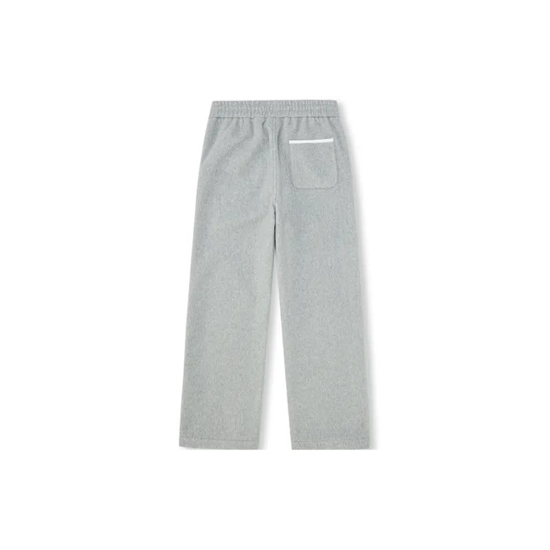 RASS Casual Pants Unisex Light Heather Gray-4