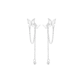 Kim Heng Hee S999 Fine Silver Earrings Women's