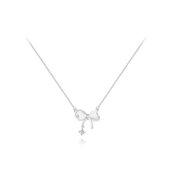 KUMET Zircon Necklaces Women's Couple Anniversary Gift