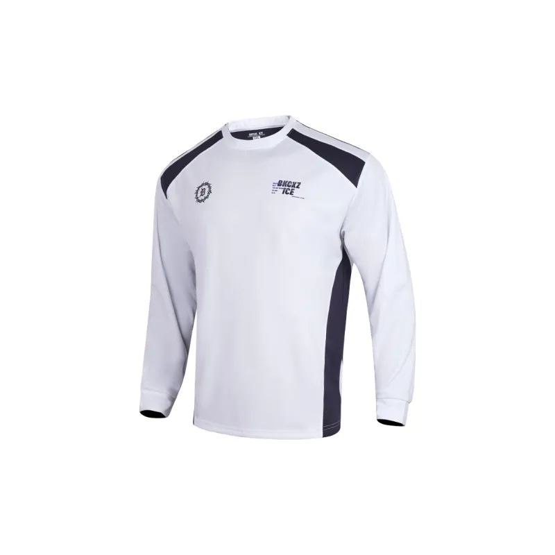 BKCXZICE Long Sleeved T Shirts Men's White-1