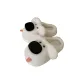White (Cute and Adorable Black-Nosed Puppy)
