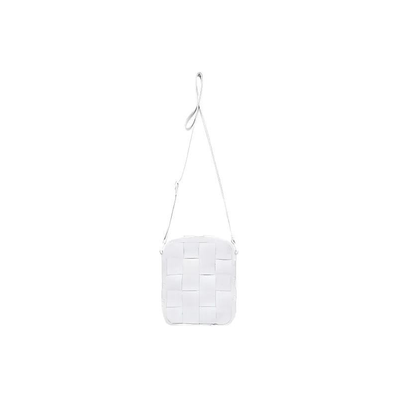 Supreme Fabric Crossbody Bag, Shoulder Bag Regular Unisex White-4