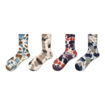 YOOKA Mid Calf Socks Unisex 4 Pack