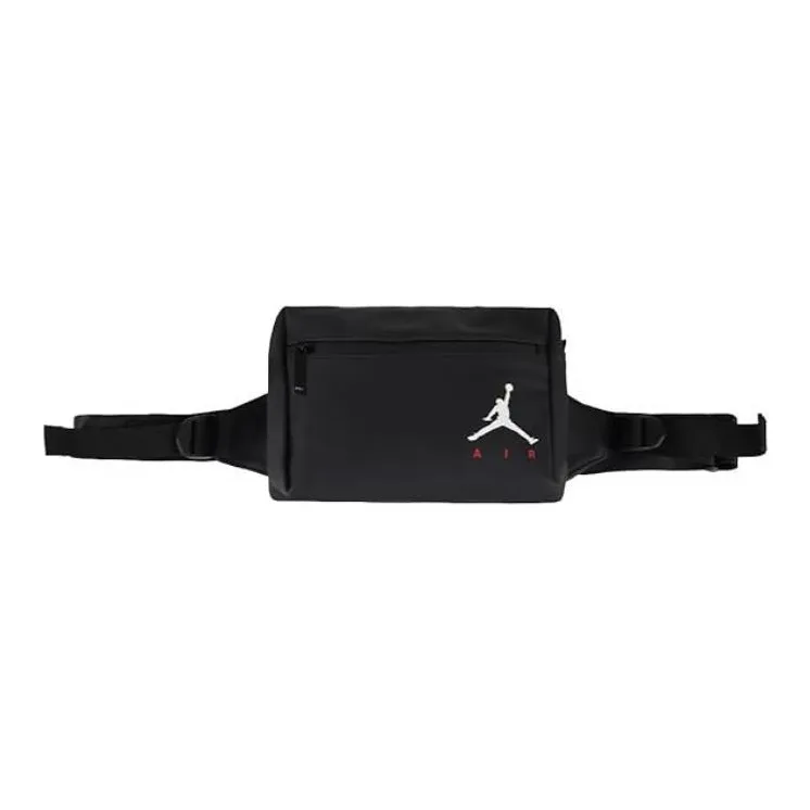 Jordan Polyester One Shoulder Crossbody Fanny Pack Regular Unisex Black-3