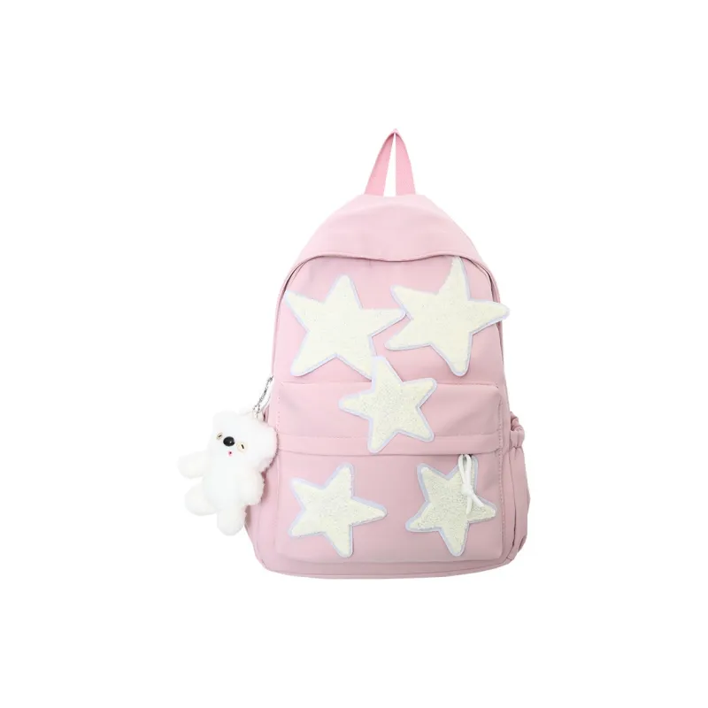PAIBLOKS Nylon Backpack Unisex Multicolor-6