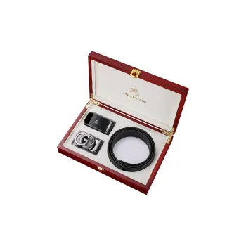 POLOMEISDO Top Grain Cow Leather Luxury Brand Belt Men's Width 3.5CM
