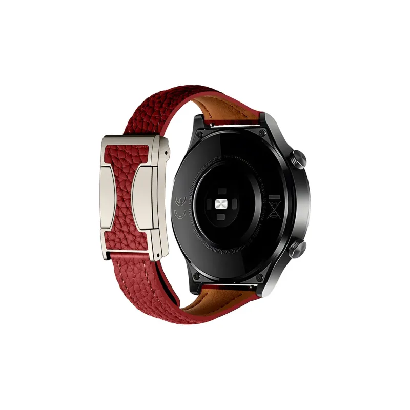 ZHENGGUANG Watch Band Huawei Compatibility Genuine Leather Material-17