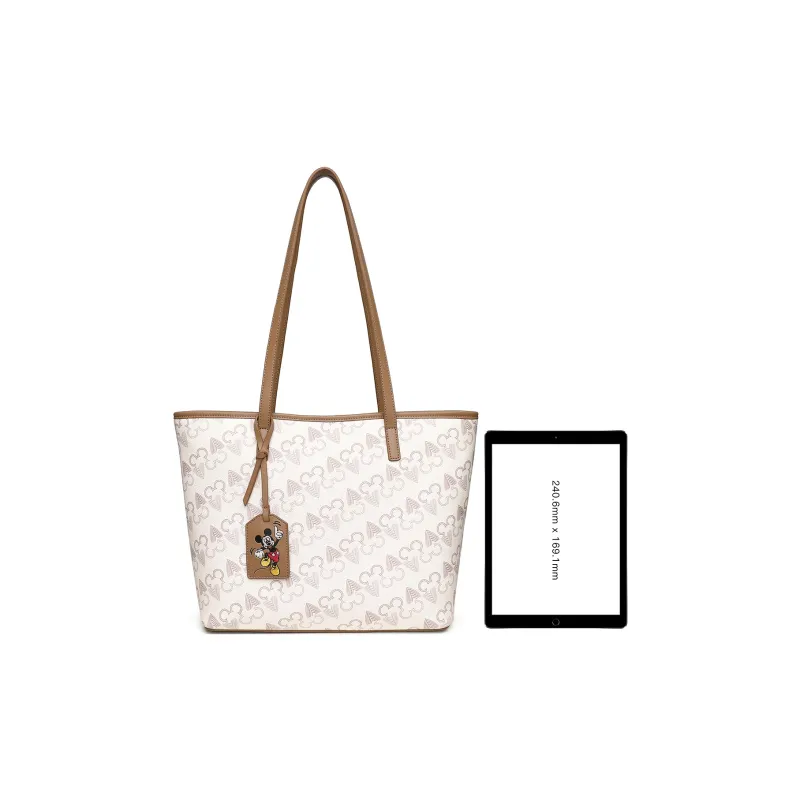 MESUCA Disney Disney Collaboration Disney Collection PU Tote Bag Shopping Bag Shoulder Bags Regular Women's Multicolor-10