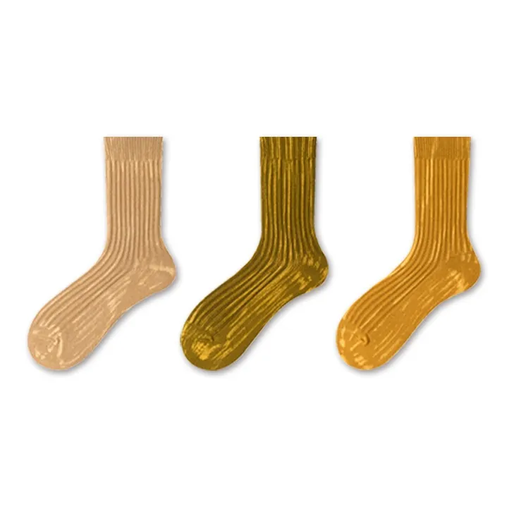 YOOKA Mid Calf Socks Unisex Combo Set Candy Color-12