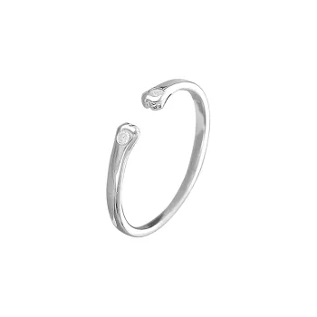 CLARKIA FLOWER 925 Sterling Silver Rings Women's