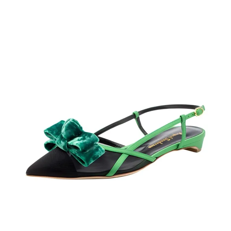 Rupert Sanderson Fay Casual Single Shoes Women's Green-2