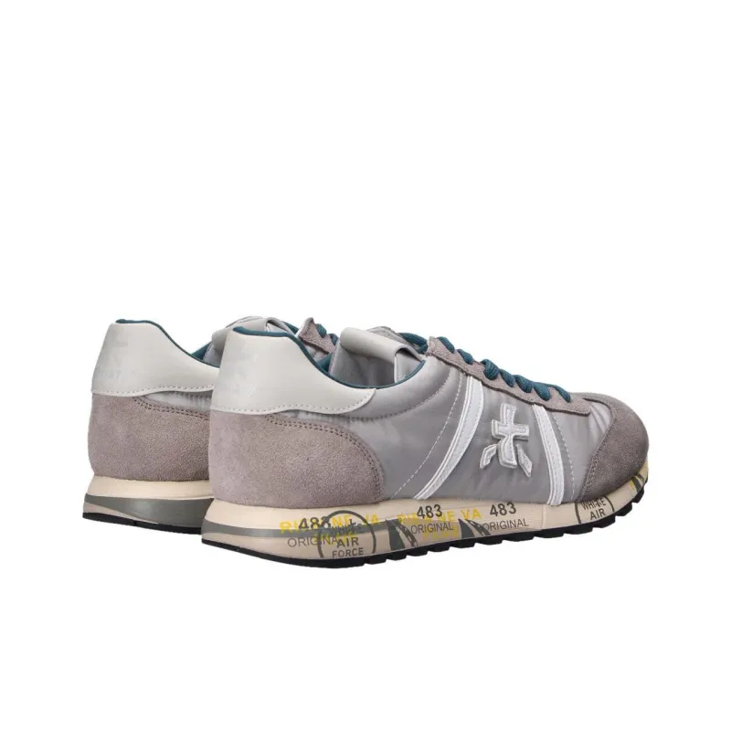 PREMIATA Lucy Abrasion Resistant Low Top Casual Shoes Men's Gray-2