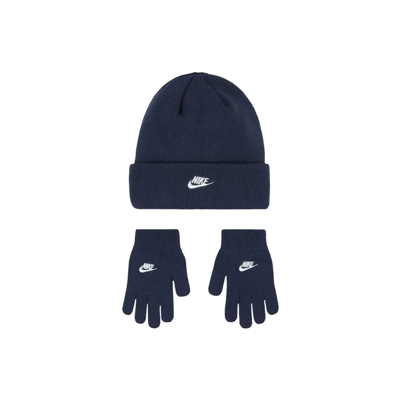 Nike Yarns Knit Gloves Kids' Blue-0