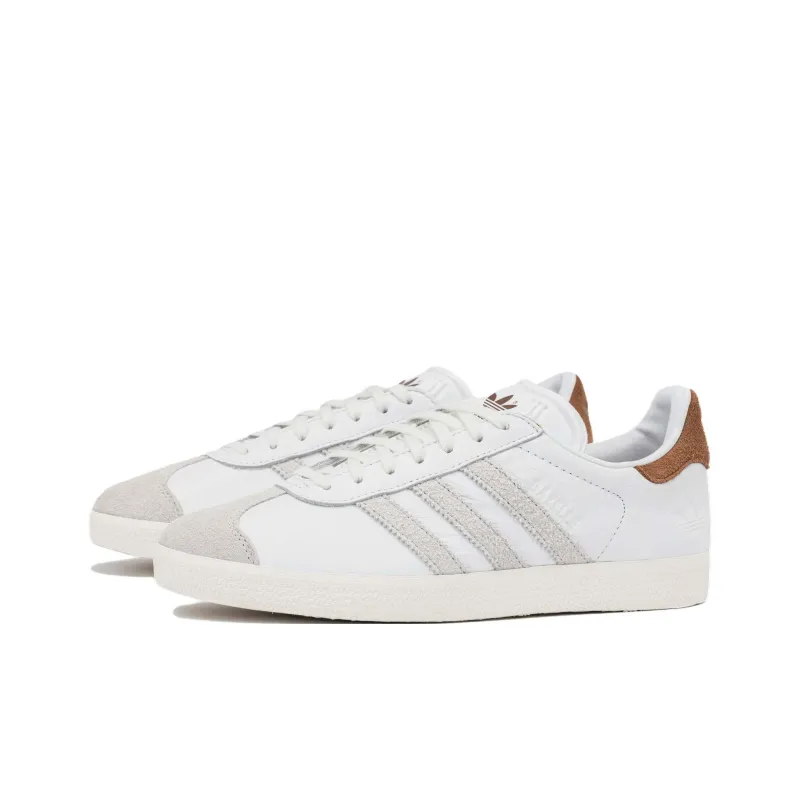 Adidas Gazelle Shoe Palace White Brown-2