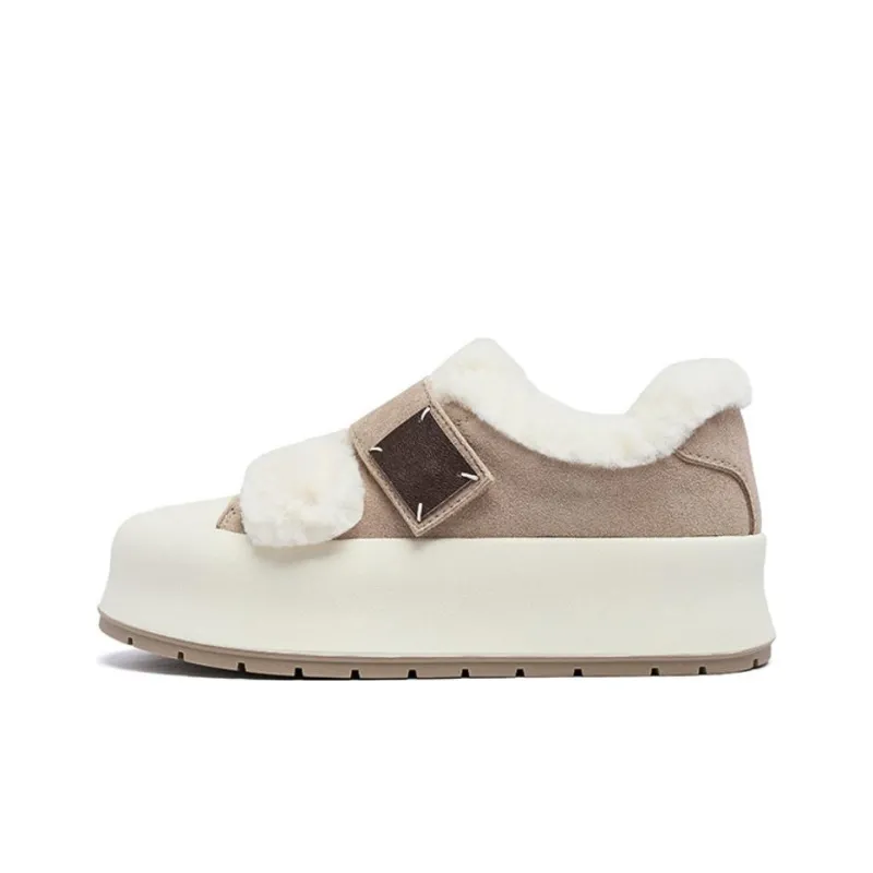 AGSDON Warm Low-Top Casual Shoes Women's-6