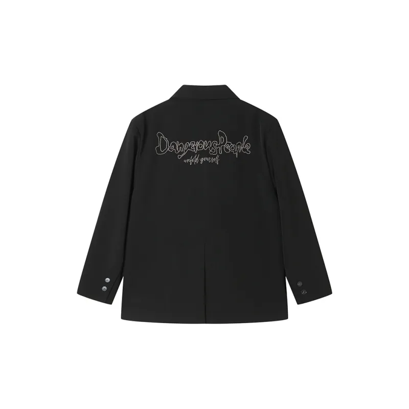 DANGEROUSPEOPLE Business Suit Unisex Black-1