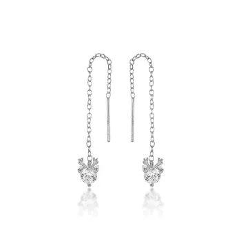 AIDIER 925 Sterling Silver Drop Earrings Women's