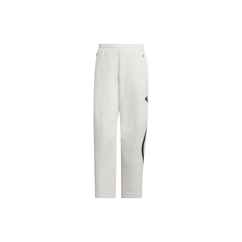 Adidas SS25 Knitted Sports Pants Men's Bright White-0