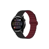 Black & Wine Red/Two-Tone Chain Magnetic Silicone