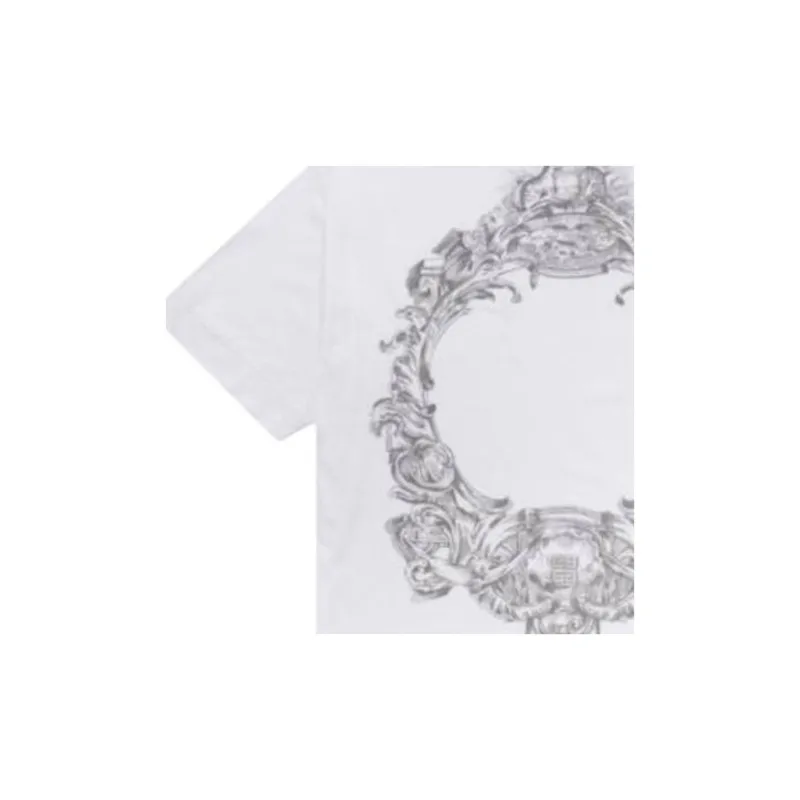 Givenchy T Shirts Men White-4