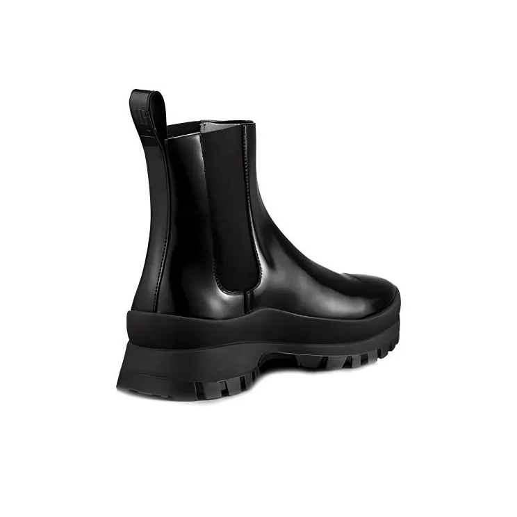 FRAME Short Chelsea Boots 5.9cm Men's Black-3