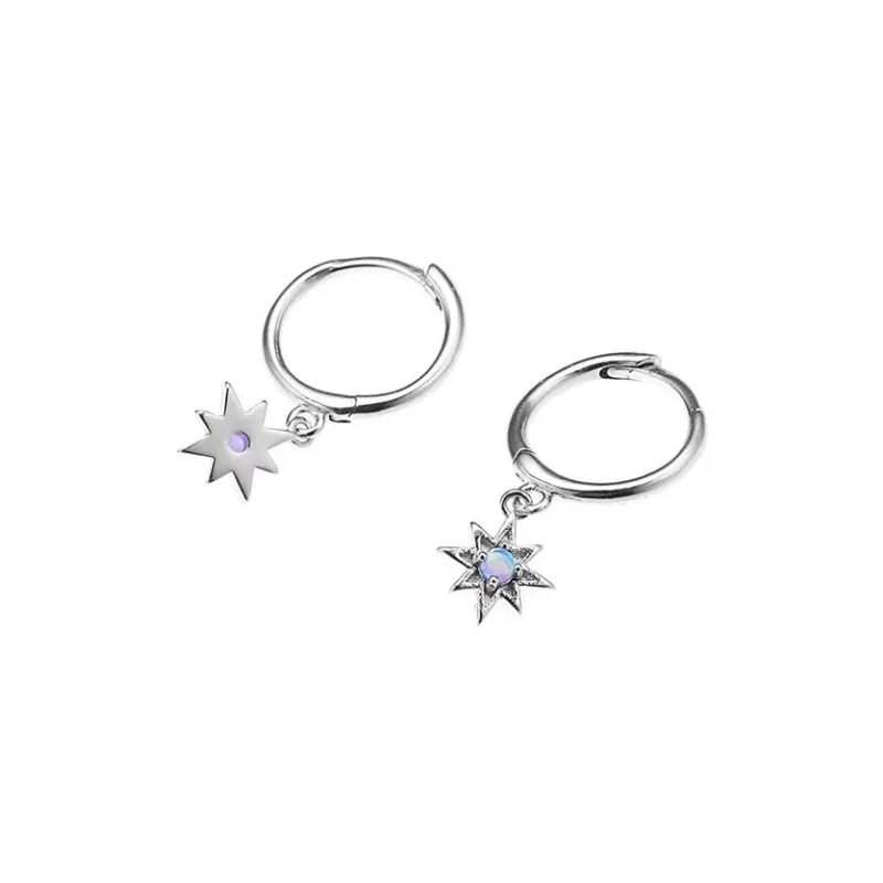 GUDUD Titanium Steel Earrings Unisex-0