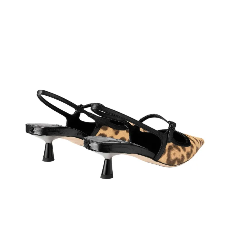 Jimmy Choo Didi Slim Heel High Heels 4.cm Women's Brown-3