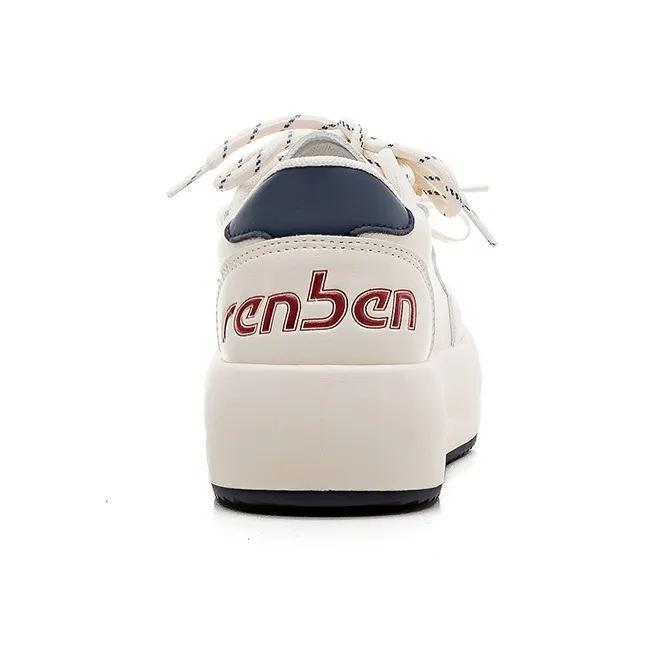 RENBEN Lightweight Support Height Increasing Low-Top Skateboard Shoes Women's-8