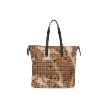 DRIES VAN NOTEN Cotton Handbag Men's Multicolor