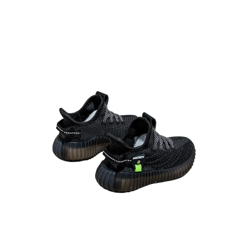 Disney Mickey Series Breathable Lightweight Cushioning Low Top Kids Lifestyle Shoes Kids'-3