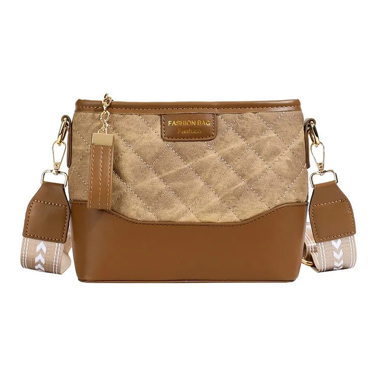 LUVISTRUE PU Shoulder Bag Crossbody Bag Regular Women's Blue/Black/Khaki/Brown-18